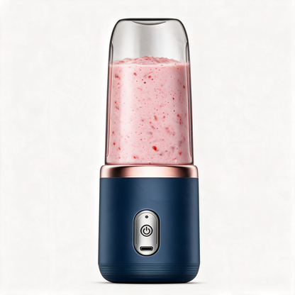 Navy blue portable blender, blender only option